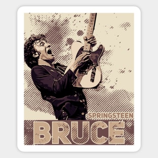 Bruce springsteen Sticker